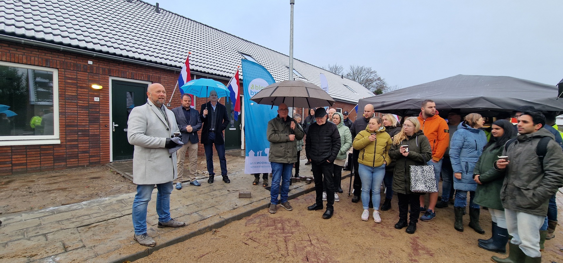 Opleverfeest Nieuwe Woningen In Opende